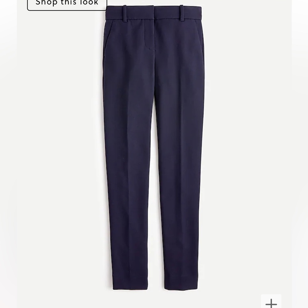 NWT J CREW  Cameron pant in four-season stretch women’s size Tall 6